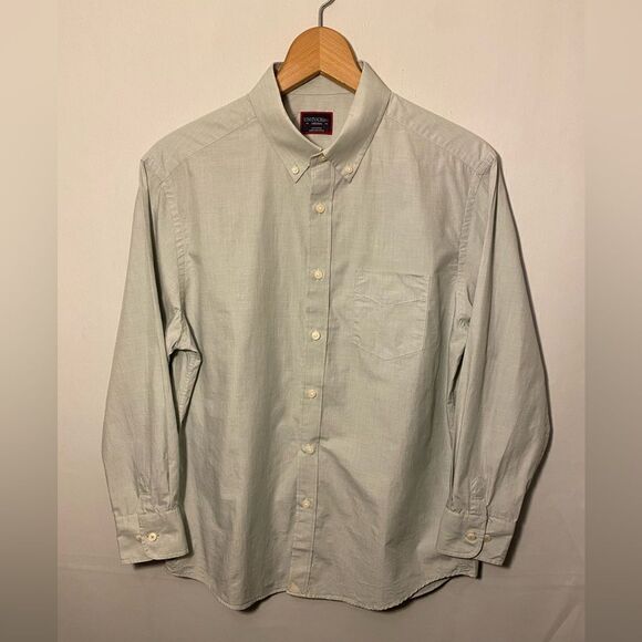 UNTUCKit Men's Medium Seafoam Light Green Long Sleeve Button-up Shirt Alvaro. - Picture 2 of 10